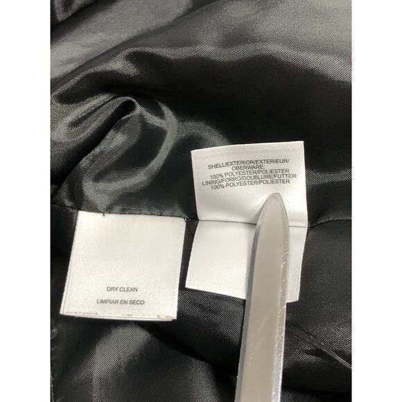 Le Suit Women Long Sleeve Lined Lapel Collar Notch Blazer Gray 14 Office Siren - Picture 6 of 8